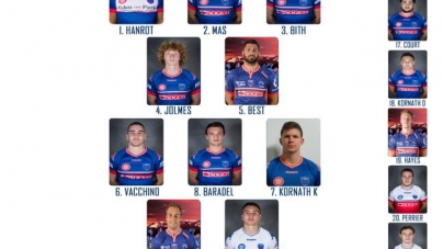 Hart, Gelin et Best avec les Espoirs du FC Grenoble à Béziers
